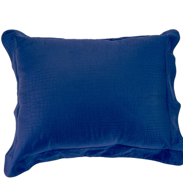 Crocodile Navy padjapüür volangiga 50x60 cm